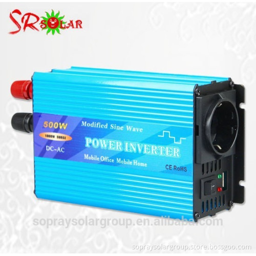 500w/600w/1000w/2000w/3000w DC 12/24/48v Modified Sine Wave Inverter with Remote controller